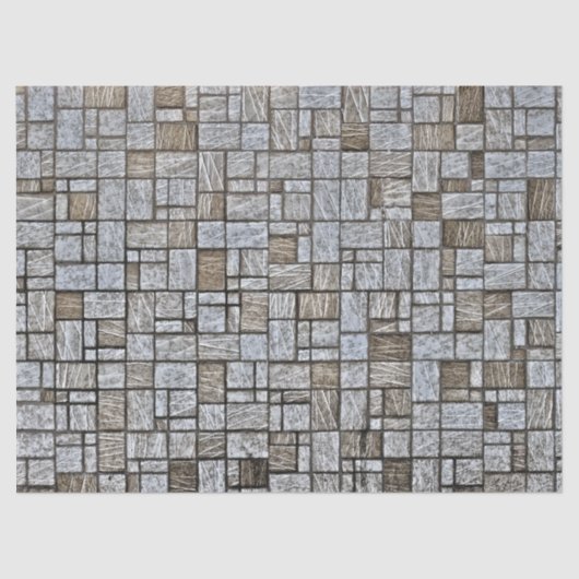 mozaïeksteentissuepapier tissuepapier (Voorkant)