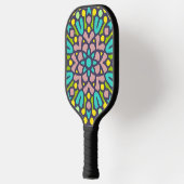 mozaïekstijl, Mandala-Patroon Pickleball Paddle (Links)