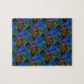 MozaïekTegel Jigzaag Puzzle Legpuzzel (Horizontaal)