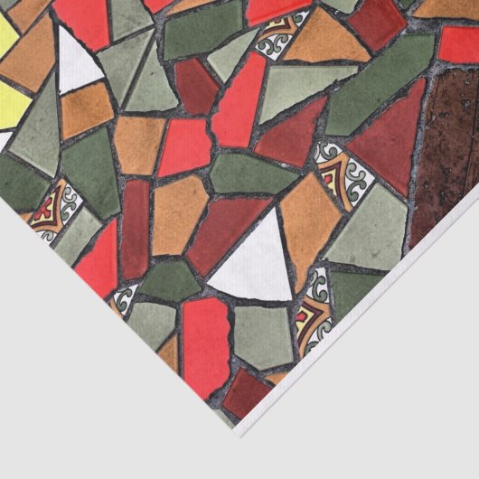 mozaïektegelpapier tissuepapier (Detail)