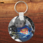 Mozaïektriploïde sleutelhanger voor bewustmaking (Voorkant)