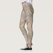 mozaïekvispastel leggings (Links)