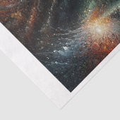 Mozaïekvrouw in pastelkleuren tissuepapier (Detail)