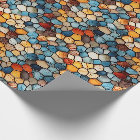 Mozaïekwandelpapier Cadeaupapier (Hoek)