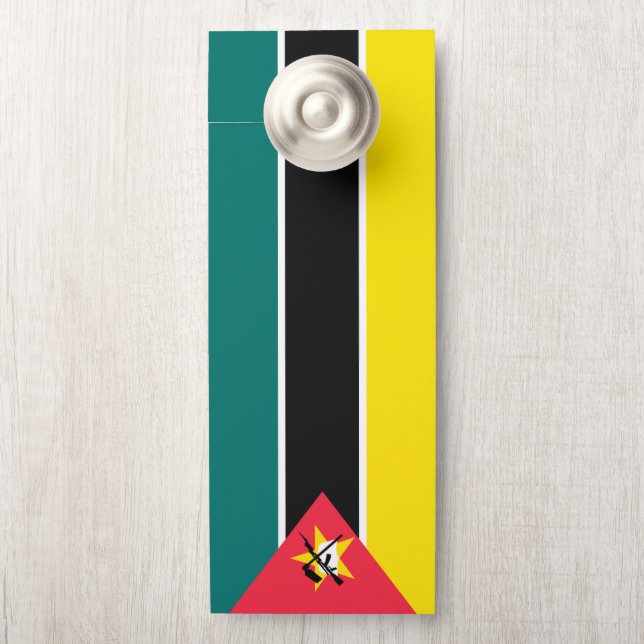 Mozambikaanse vlag (Op knop)