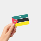 Mozambikaanse vlag badge (Handheld)