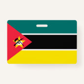 Mozambikaanse vlag badge (Achterkant)
