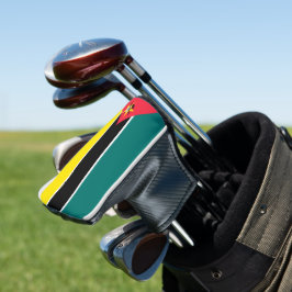 Mozambikaanse vlag golfheadcover