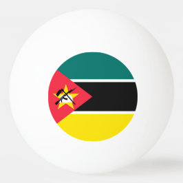 Mozambikaanse vlag pingpongballen