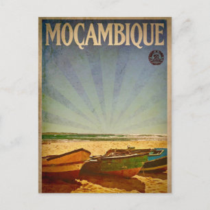 Mozambique-Briefkaart voor reizen Briefkaart
