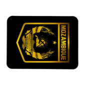 Mozambique Emblem Magneet (Horizontaal)