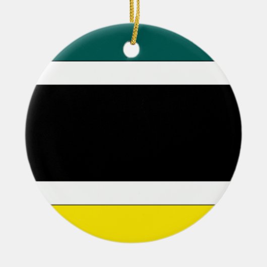 Mozambique Keramisch Ornament (Voorkant)