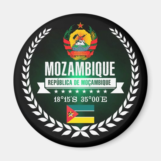 Mozambique Magneet (Voorkant)