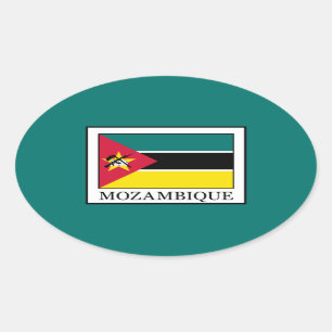Mozambique Ovale Sticker
