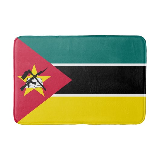 Mozambique vlag badmat (Voorkant)