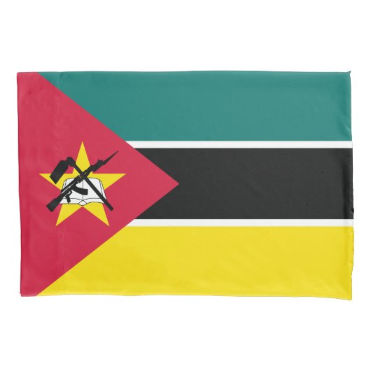 Mozambique vlag kussensloop (Voorkant)
