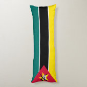 Mozambique vlag lichaamskussen (Achterkant (Verticaal))