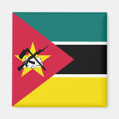 Mozambique vlag magneet (Voorkant)