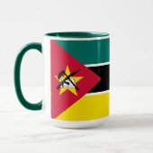 Mozambique vlag mok (Links)