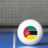 Mozambique vlag pingpongballen (Net)