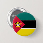 Mozambique vlag ronde button 5,7 cm (Voorkant /achterkant)