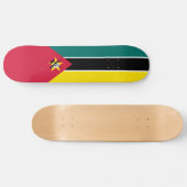 Mozambique vlag skateboard (Horizontaal)
