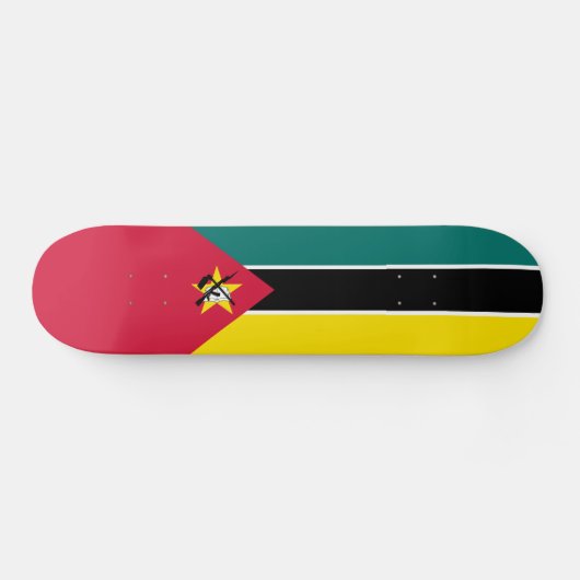Mozambique vlag skateboard (Horizontaal)