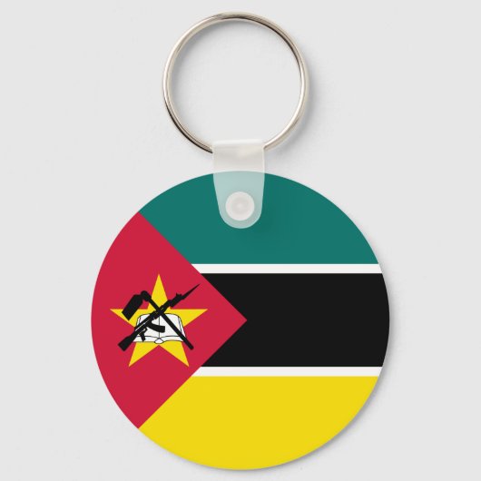 Mozambique vlag sleutelhanger (Voorkant)