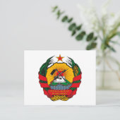 Mozambique wapenstilstand Briefkaart (Staand voorkant)