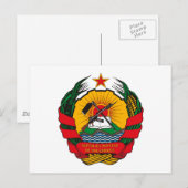 Mozambique wapenstilstand Briefkaart (Voorkant / Achterkant)