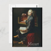 Mozart Briefkaart (Voorkant / Achterkant)