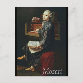 Mozart Briefkaart