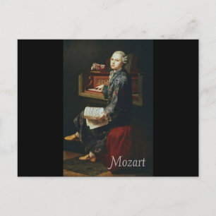 Mozart Briefkaart