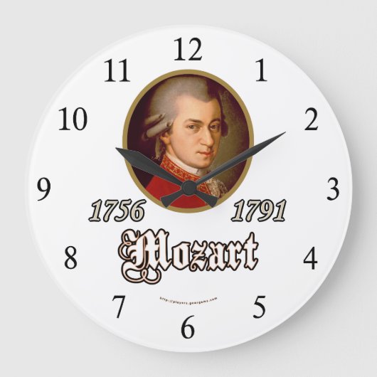 Mozart Grote Klok (Voorkant)