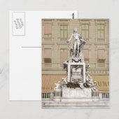 Mozart Monument in Wenen Briefkaart (Voorkant / Achterkant)