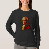 Mozart Music Composer Piano 1 T-shirt (Voorkant)