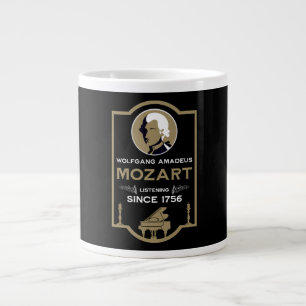 Mozart Muziek Liefhebber Cadeau Extra Grote Beker