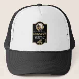 Mozart Muziek Liefhebber Cadeau Trucker Pet
