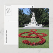 mozart muziekbeeld briefkaart (Voorkant / Achterkant)