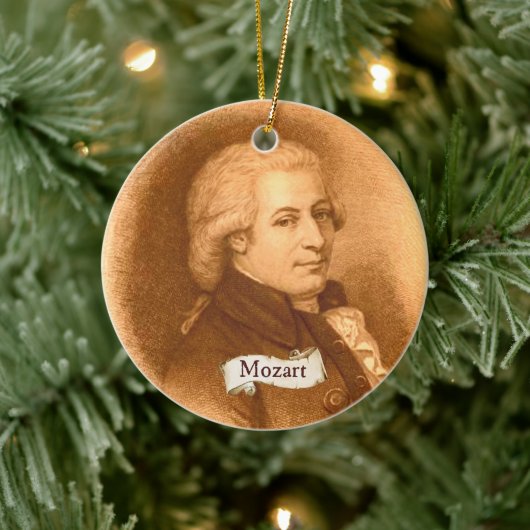 Mozart Ornament - Aangepaste  kunstversiering (Boom)