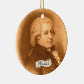 Mozart Ornament - Aangepaste  kunstversiering (Rechts)
