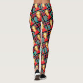 Mozart ‘pop-art’ leggings (Achterkant)