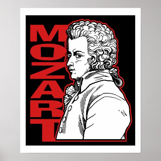 Mozart Poster (Voorkant)
