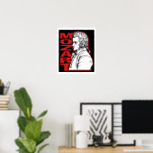 Mozart Poster (Thuiskantoor)