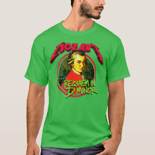 Mozart Requiem in D Minder Onderdruk T-shirt