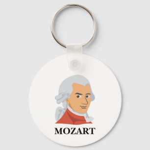Mozart sleutelhanger