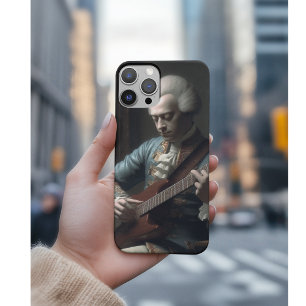 Mozart speelt de elektrische gitaar iPhone 11 hoesje