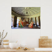 Mozart speelt klavecimbel poster (Keuken)