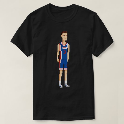 Mozart van basketbal t-shirt (Design voorkant)