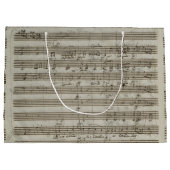 Mozart Violin Concerto Manuscript Large Cadeautasje (Achterkant)